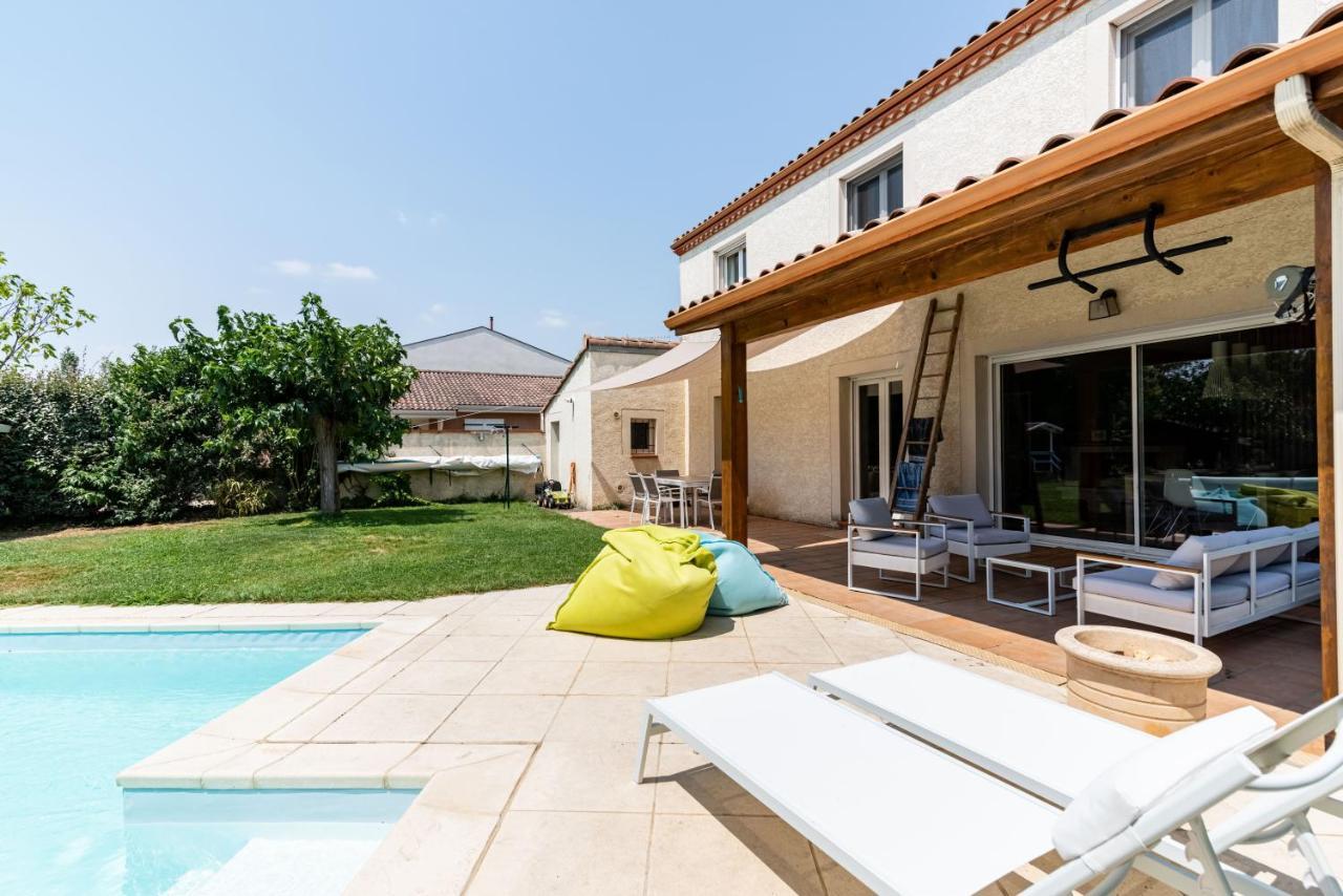 Villa Signoret - Belle Maison Avec Piscine Toulouse Exterior foto